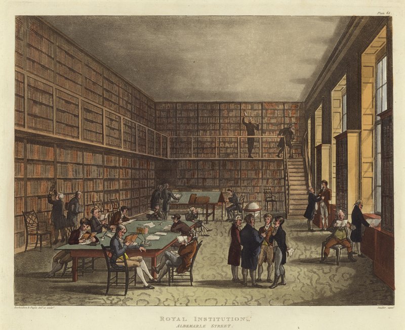 Királyi Intézet alkotó: Pugin and Rowlandson