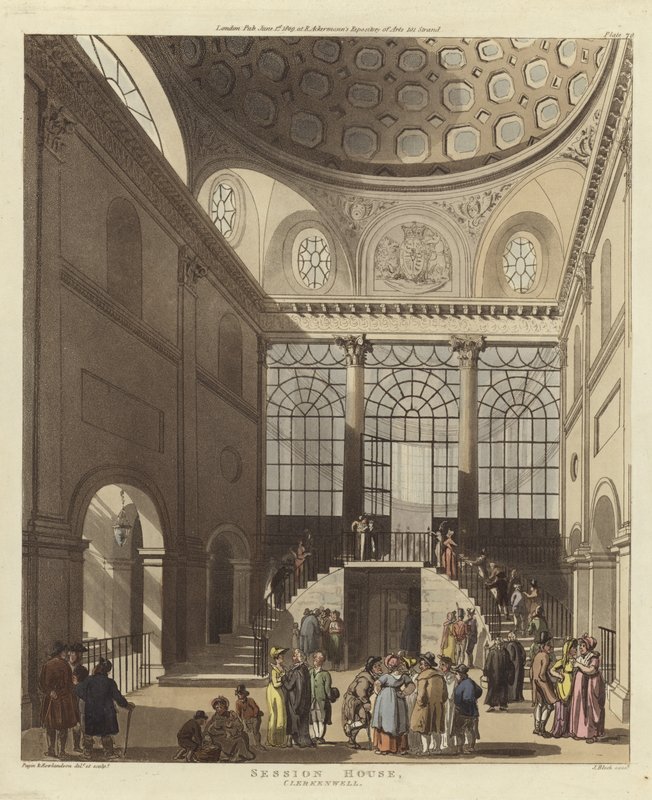 Session House alkotó: Pugin and Rowlandson
