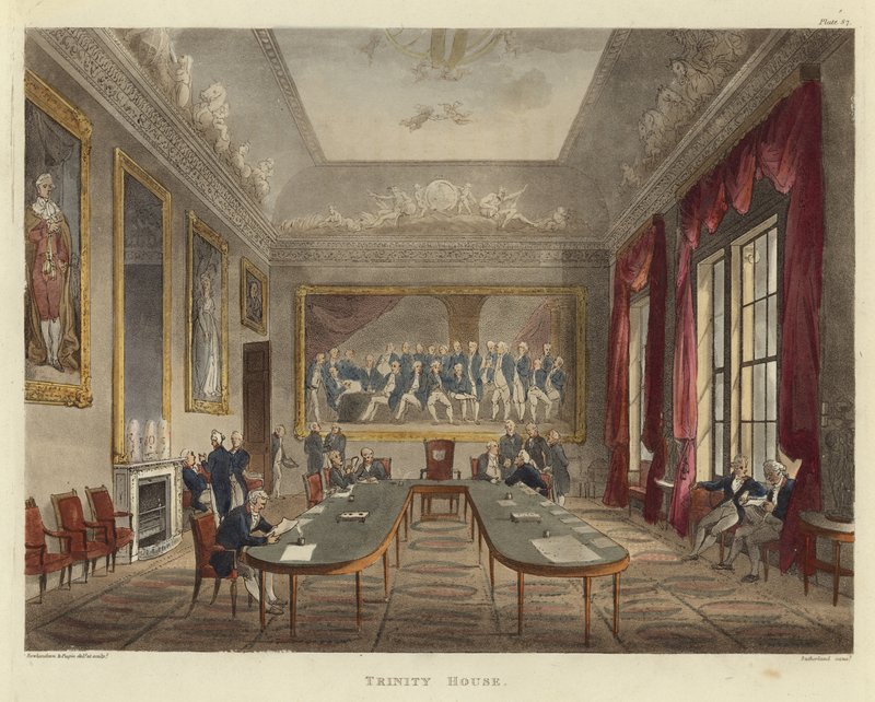 Trinity House alkotó: Pugin and Rowlandson
