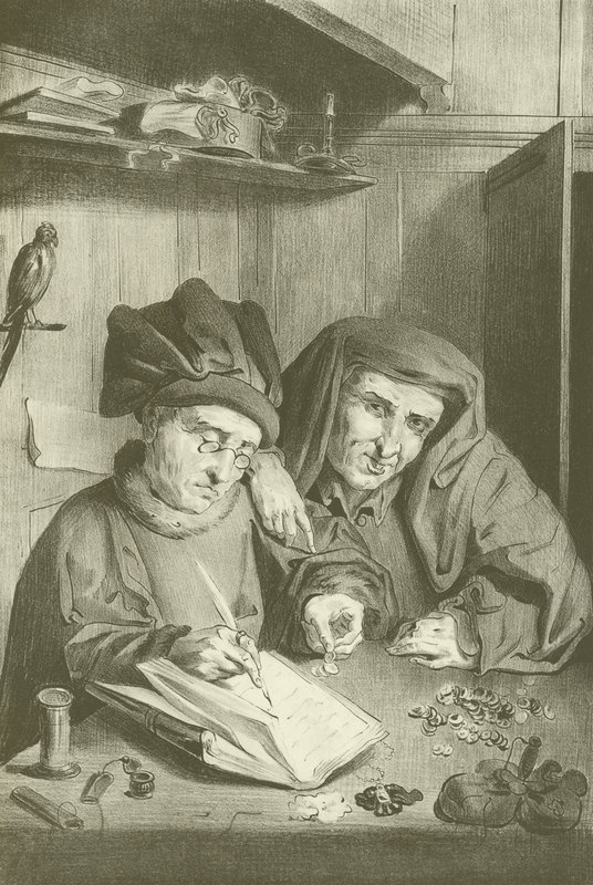 Az adószedők alkotó: Quentin Massys or Metsys