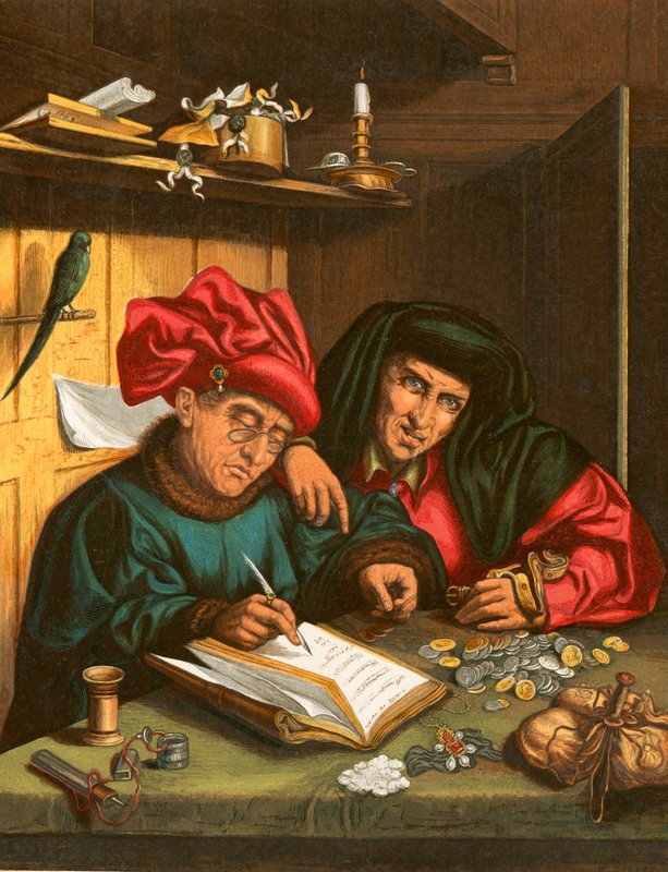A fösvények alkotó: Quentin Massys or Metsys