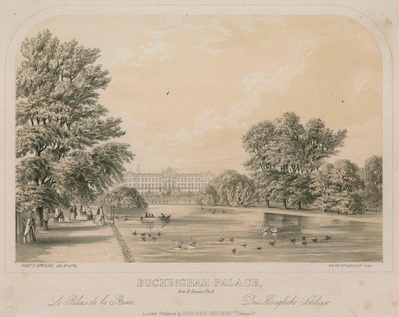 A Buckingham-palota a St James