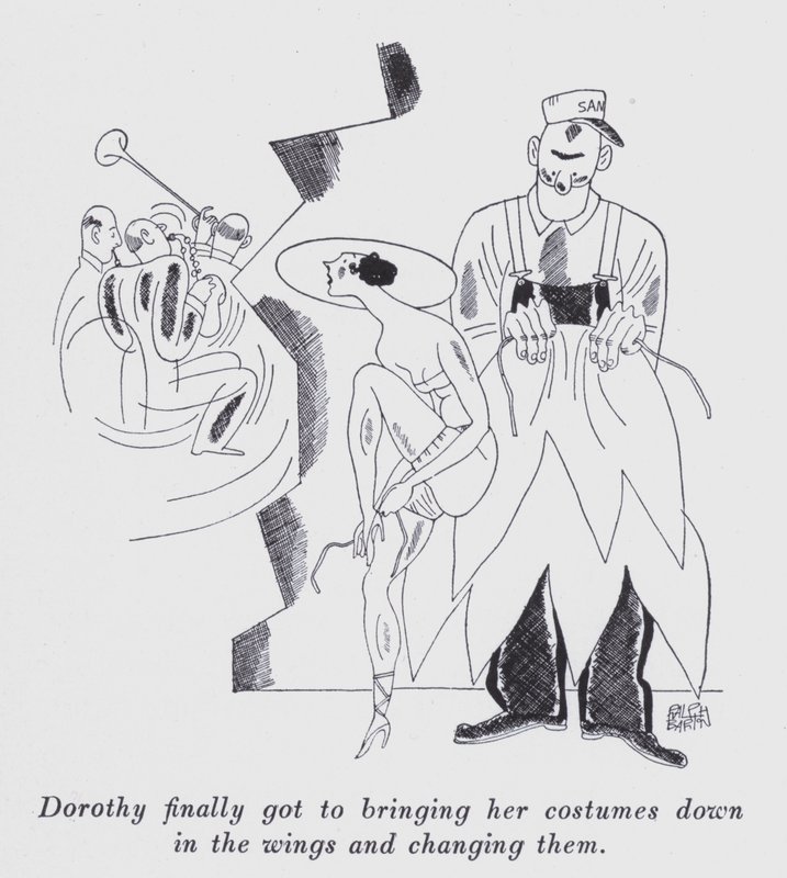 Illusztráció a "But Gentlemen Marry Barnettes"-hez, Anita Loos (litho) alkotó: Ralph Barton