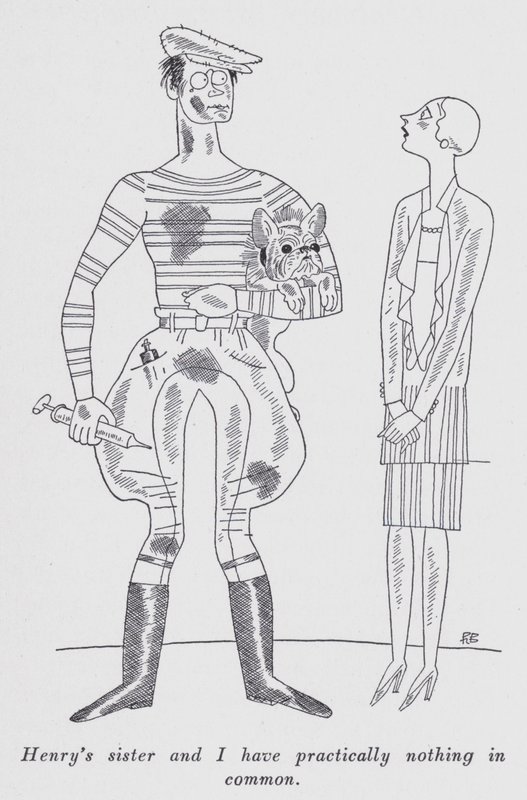 Illusztráció a "But Gentlemen Marry Barnettes"-hez, Anita Loos (litho) alkotó: Ralph Barton