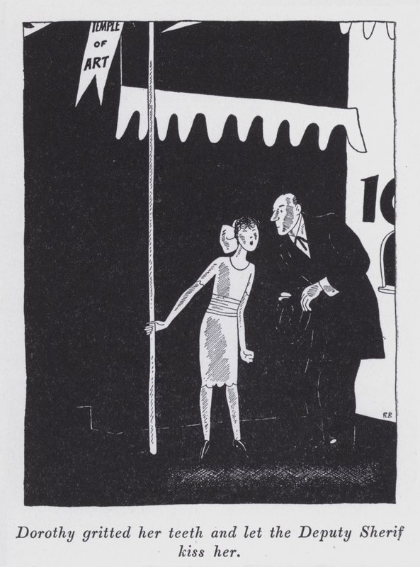 Illusztráció a "But Gentlemen Marry Barnettes"-hez, Anita Loos (litho) alkotó: Ralph Barton