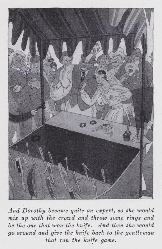 Illusztráció a "But Gentlemen Marry Barnettes"-hez, Anita Loos (litho) alkotó: Ralph Barton