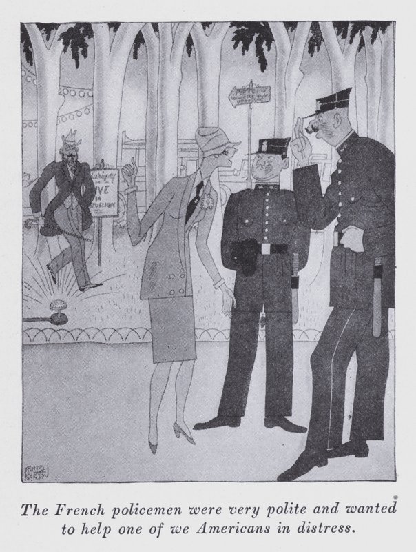 Illusztráció a "But Gentlemen Marry Barnettes"-hez, Anita Loos (litho) alkotó: Ralph Barton