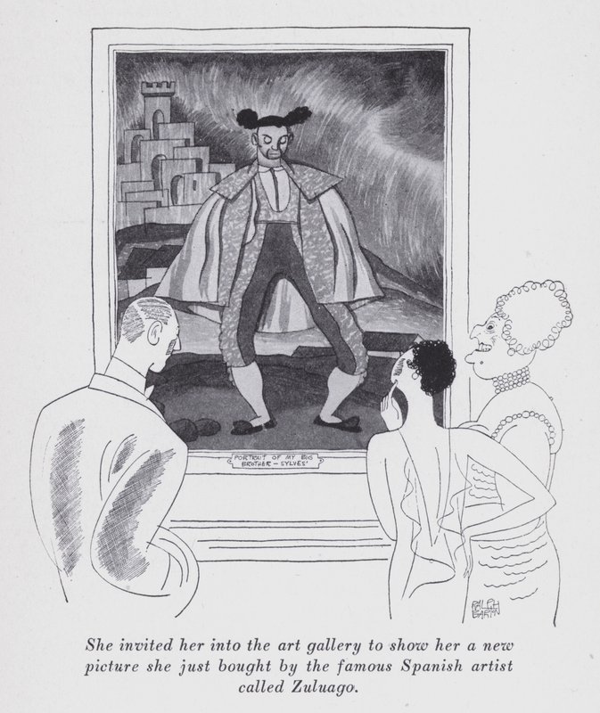 Illusztráció a "But Gentlemen Marry Barnettes"-hez, Anita Loos (litho) alkotó: Ralph Barton