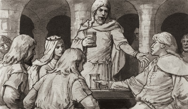 Walteoff árulásra csábított (gouache, papír) alkotó: Ralph Bruce