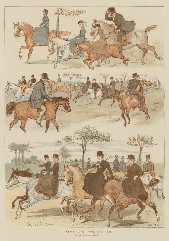 Tények és képzelgések, III (chromolitho) alkotó: Randolph Caldecott