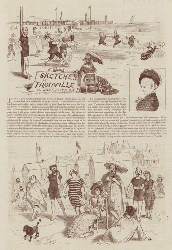 Vázlatok Trouville-ben alkotó: Randolph Caldecott