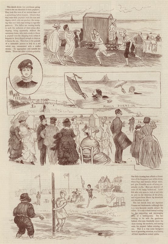 Vázlatok Trouville-ben alkotó: Randolph Caldecott