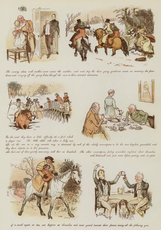 A Curmudgeons karácsonya alkotó: Randolph Caldecott