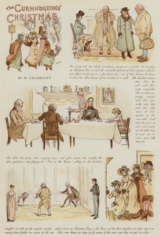 A Curmudgeons karácsonya alkotó: Randolph Caldecott