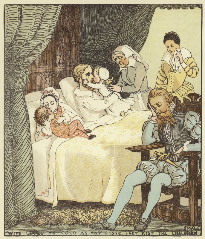 A csajok az erdőben (színes litó) alkotó: Randolph Caldecott