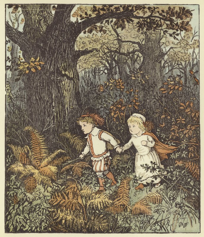 A Csajok Az Erdőben alkotó: Randolph Caldecott