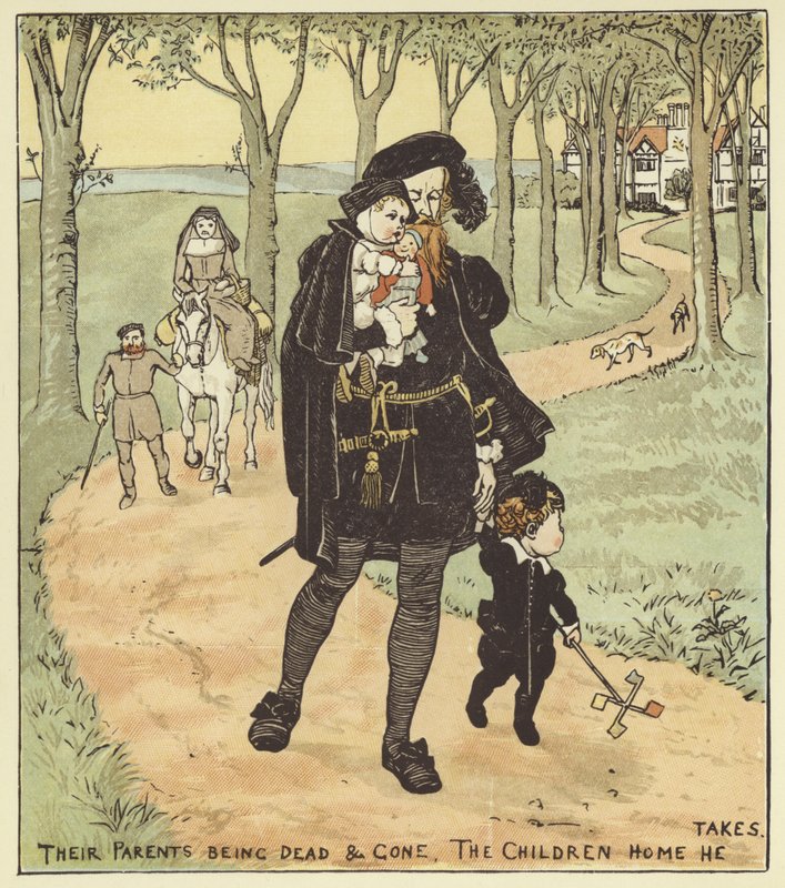 A Csajok Az Erdőben alkotó: Randolph Caldecott