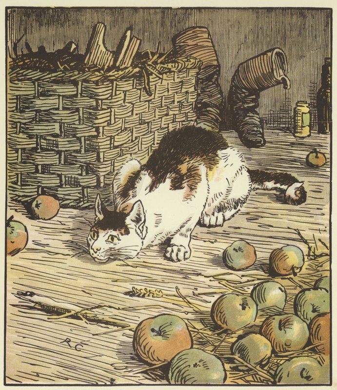 A ház, amit Jack épített (színes litó) alkotó: Randolph Caldecott
