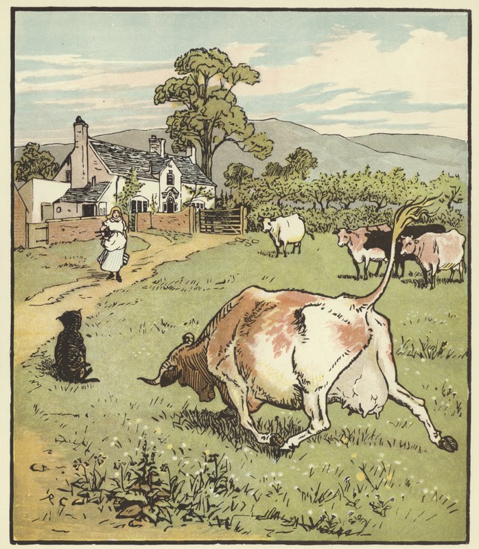 A ház, amit Jack épített alkotó: Randolph Caldecott