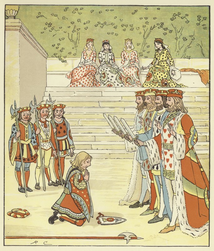 A Szívek Királynője alkotó: Randolph Caldecott