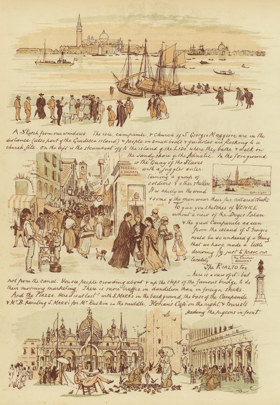 Barátainknak, akik soha nem jártak Velencében (chromolitho) alkotó: Randolph Caldecott