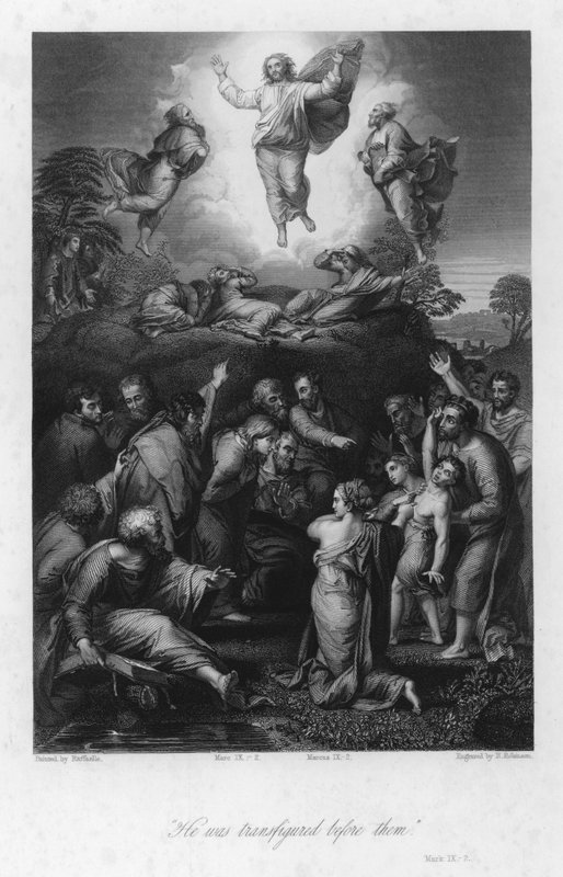 Az átváltozás, IX. Márk, 2 (metszet) alkotó: after Raphael