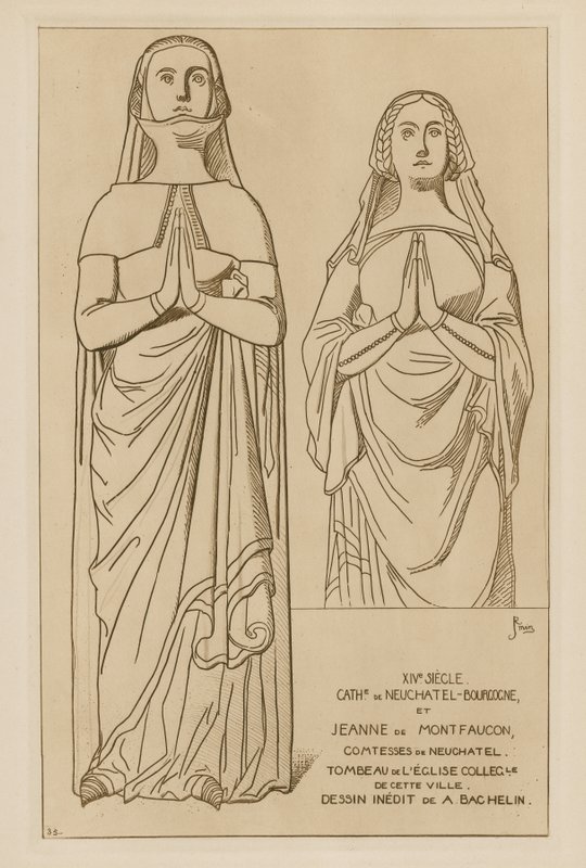 Neuchatel grófnői, XIV. század alkotó: Raphael Jacquemin