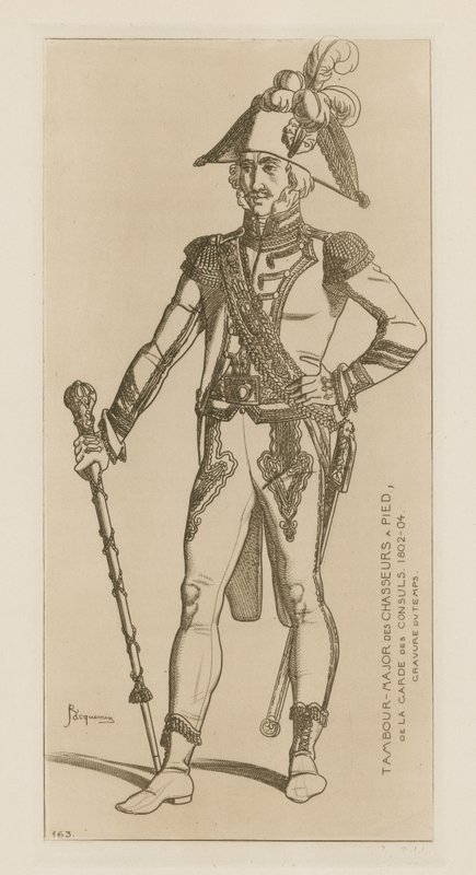 Dob A konzuli őrség őrnagya, 1802-04 alkotó: Raphael Jacquemin