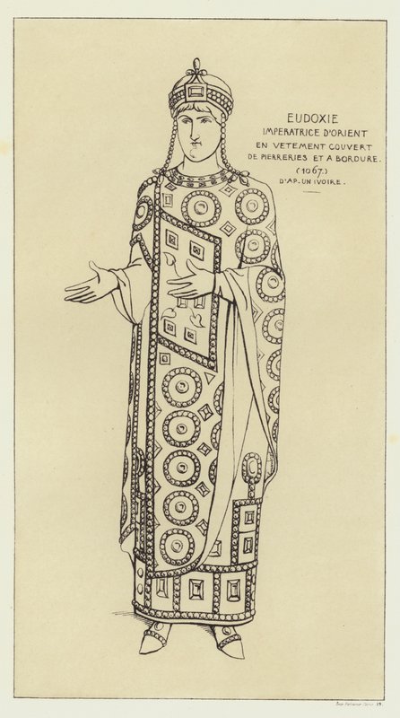 Eudoxia, Kelet császárnője alkotó: Raphael Jacquemin