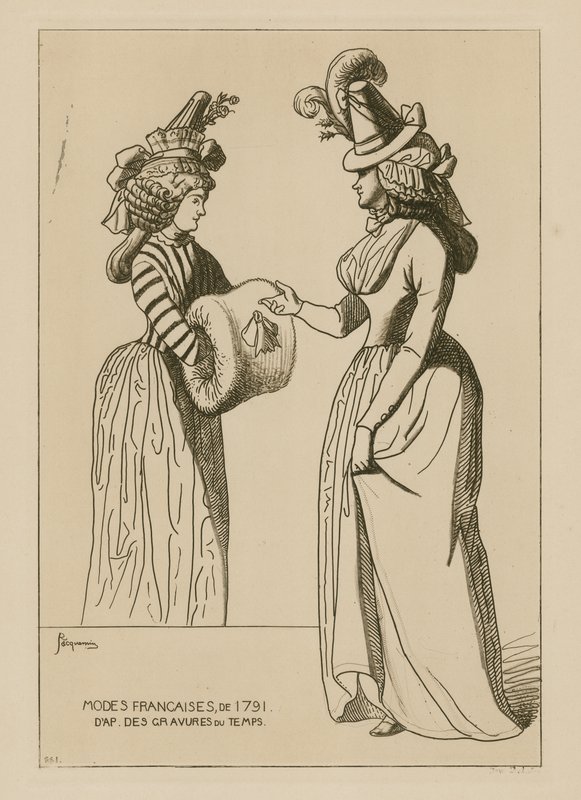 1791-es francia divat alkotó: Raphael Jacquemin
