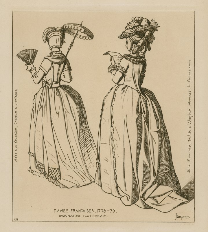 francia nők, 1778-79 alkotó: Raphael Jacquemin