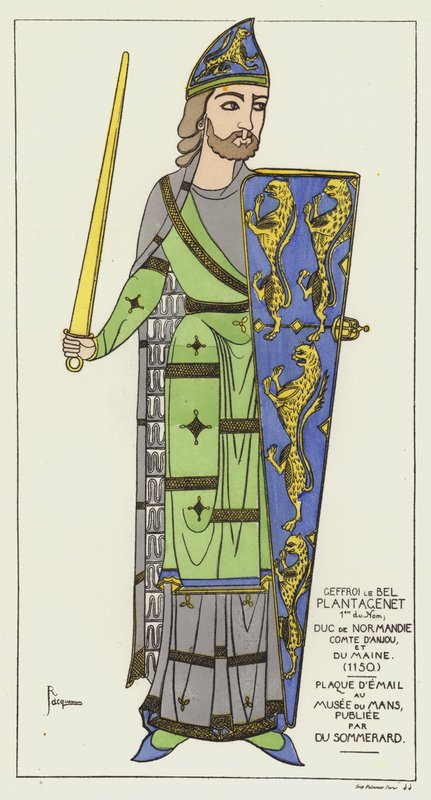 Geoffroy Plantagenet alkotó: Raphael Jacquemin