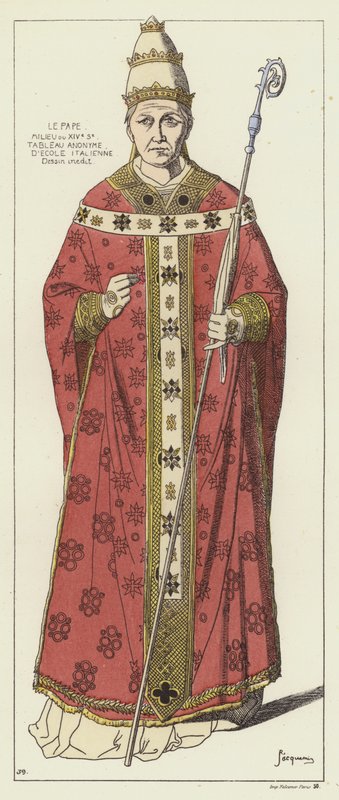 Pápa alkotó: Raphael Jacquemin