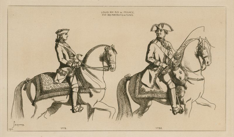XVI. Lajos francia király alkotó: Raphael Jacquemin