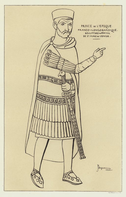 Franco-longobardique herceg alkotó: Raphael Jacquemin