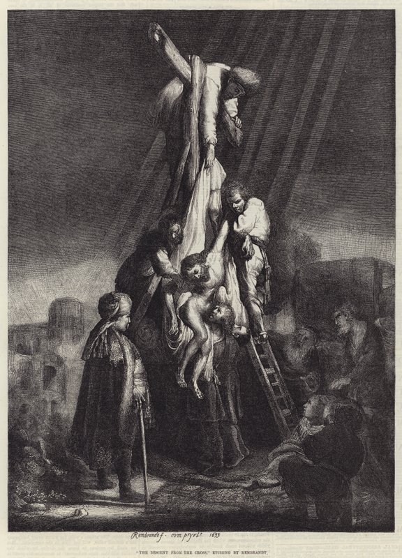 Leszállás a keresztről alkotó: Rembrandt van Rijn
