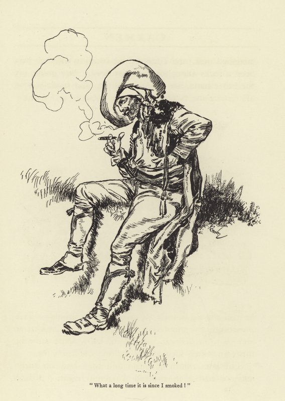Milyen régóta dohányzom! alkotó: René Bull
