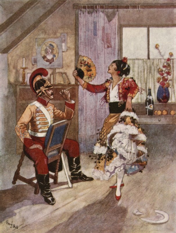 Élénk társaság volt az a lány, mondhatom! alkotó: René Bull