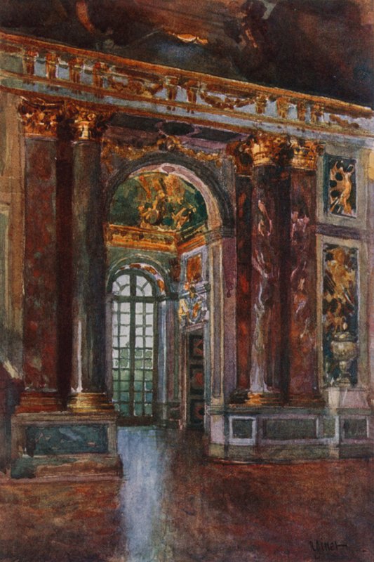 Boltív a tükrök csarnokában, Versailles alkotó: Rene Binet
