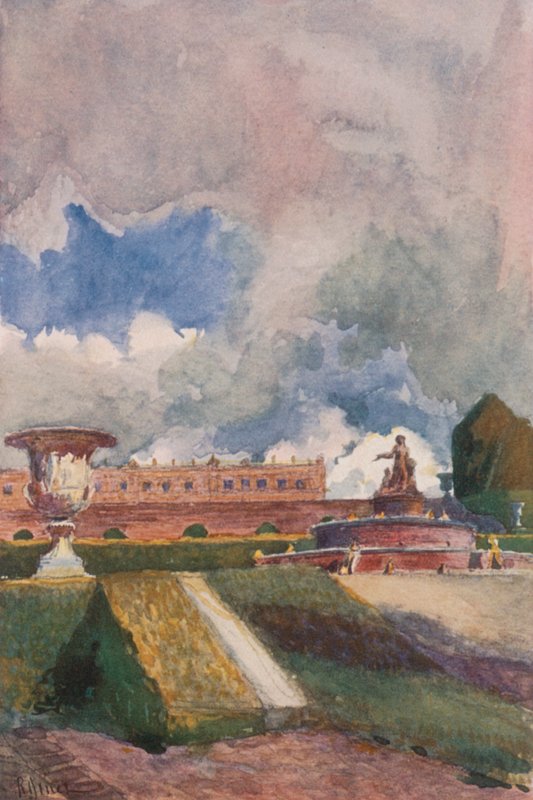 Latona medence, Versailles alkotó: Rene Binet