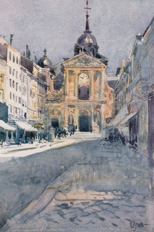 Notre-Dame-templom Versailles-ban, Versailles alkotó: Rene Binet