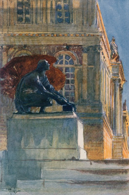Lépcsősor, Északi parterre, Versailles alkotó: Rene Binet