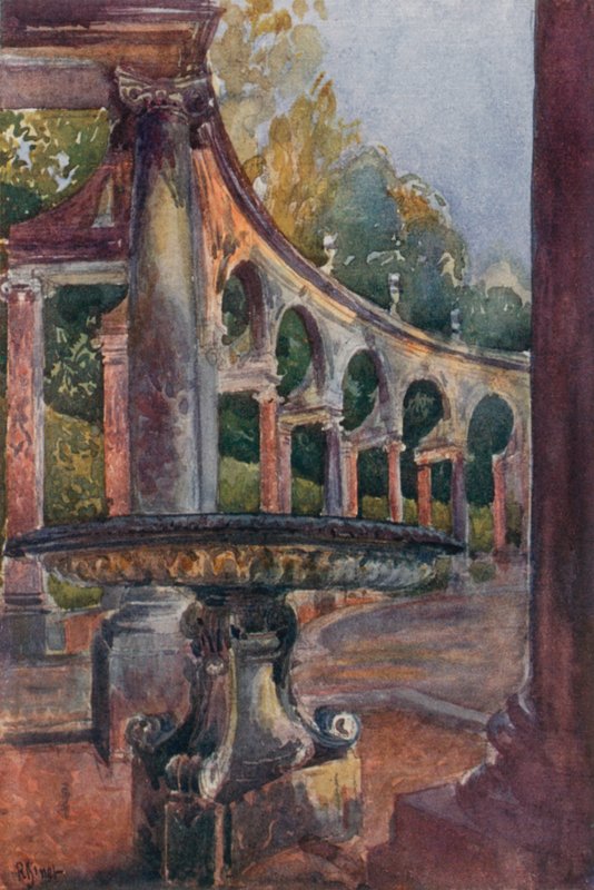 A Colonnád liget, Versailles alkotó: Rene Binet