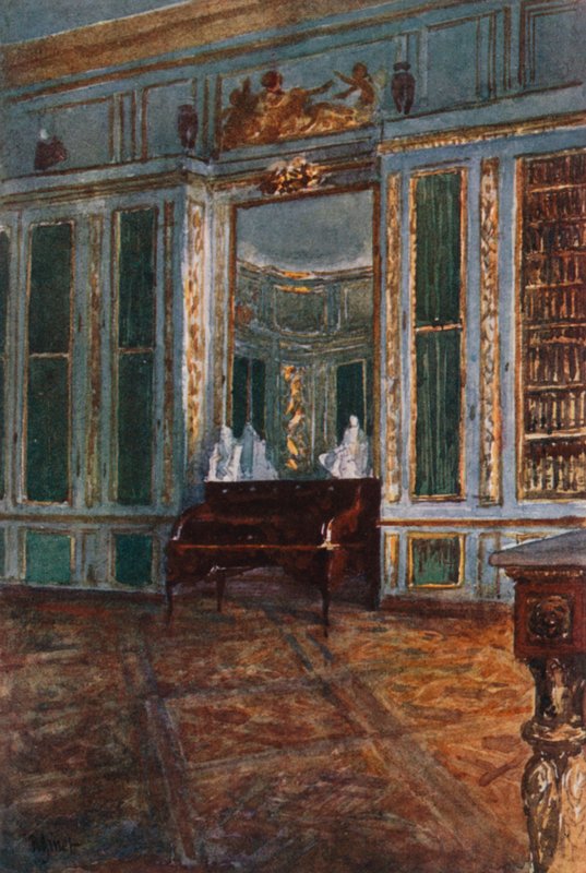 XV. Lajos könyvtára, Versailles alkotó: Rene Binet