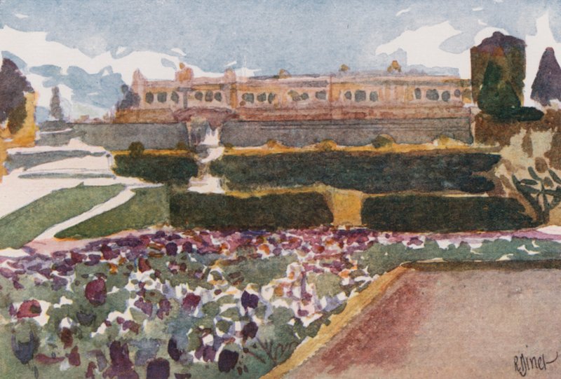 Latonai Parterre, Versailles alkotó: Rene Binet