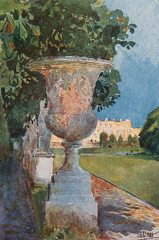 A gyep (zöld szőnyeg), Versailles alkotó: Rene Binet