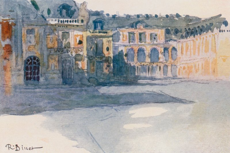 Márványudvar, Versailles alkotó: Rene Binet