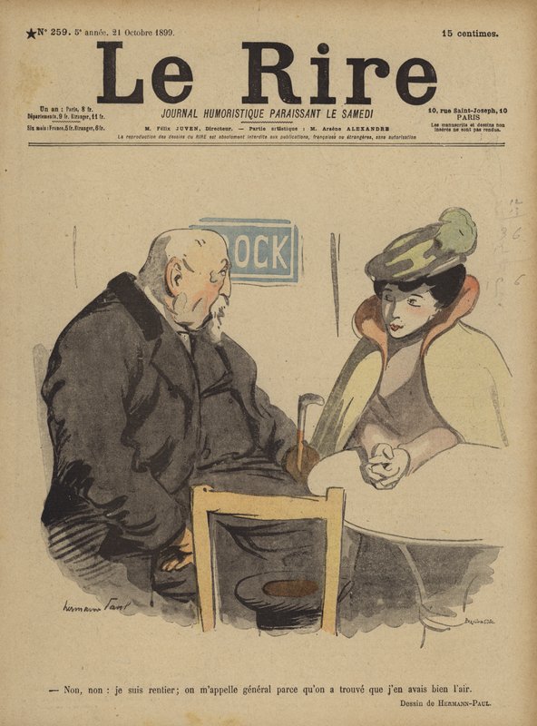 Illusztráció Le Rire alkotó: Rene George Hermann Paul