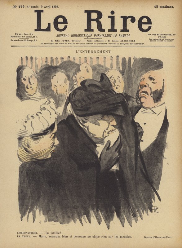 Illusztráció Le Rire alkotó: Rene George Hermann Paul