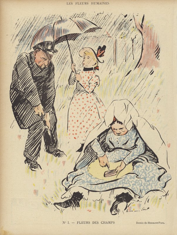 Illusztráció Le Rire alkotó: Rene George Hermann Paul